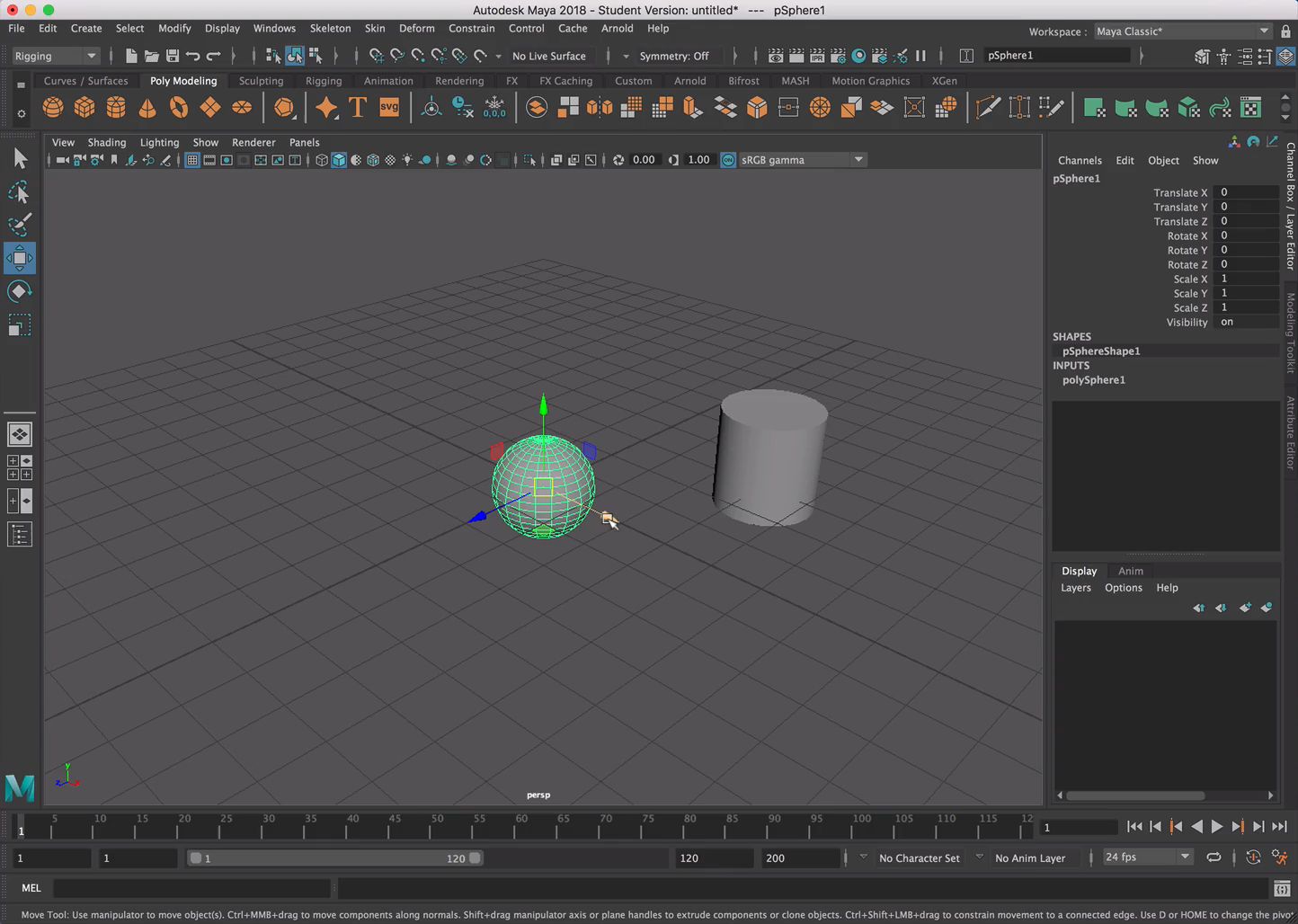 Maya 3d model